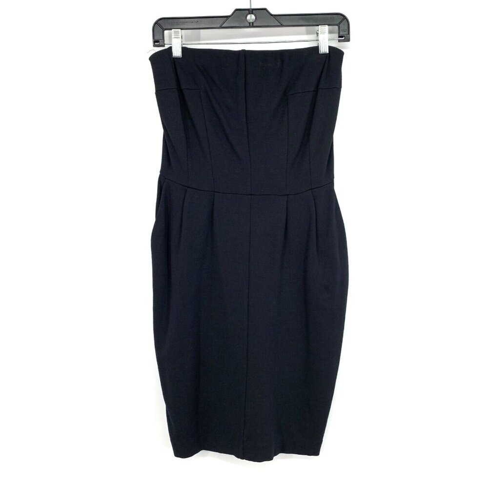 Express Strapless Black Mini Dress